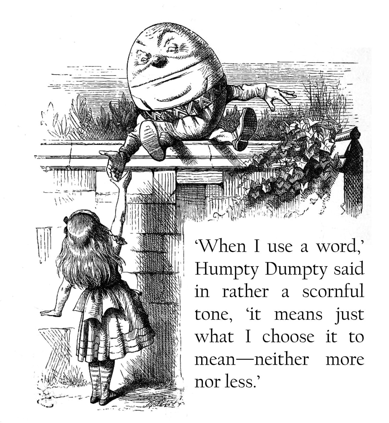 The politics of Humpty Dumpty